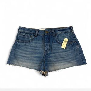 Pilcro Anthropologie Blue Denim Shorts, Size 31 New